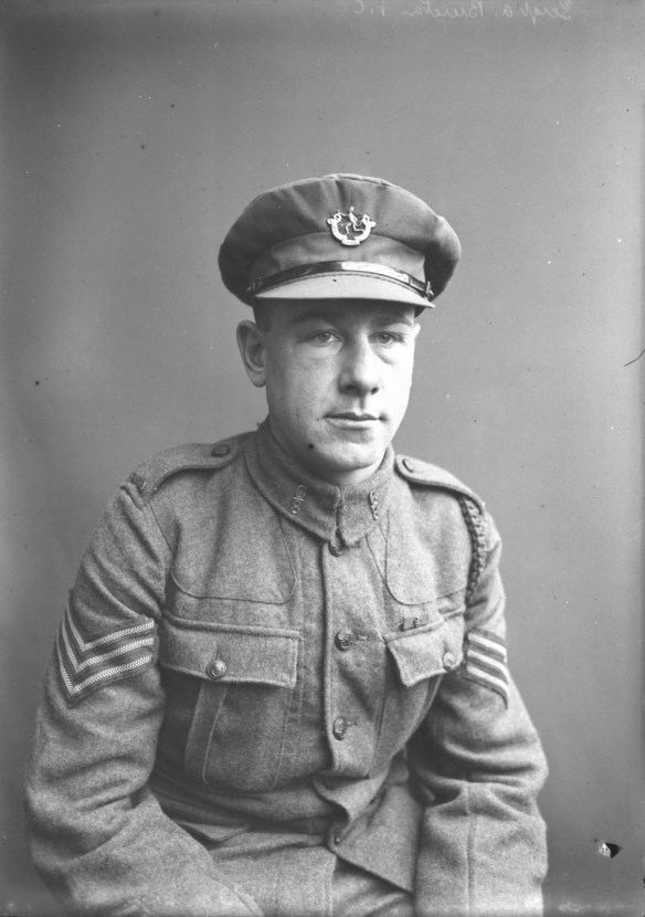 A black-and-white photograph of Sergeant Alexander Picton Brereton.