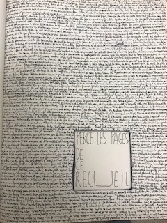 Images of two pages of Normand Chaurette’s book Œuvres complètes. Tome I.