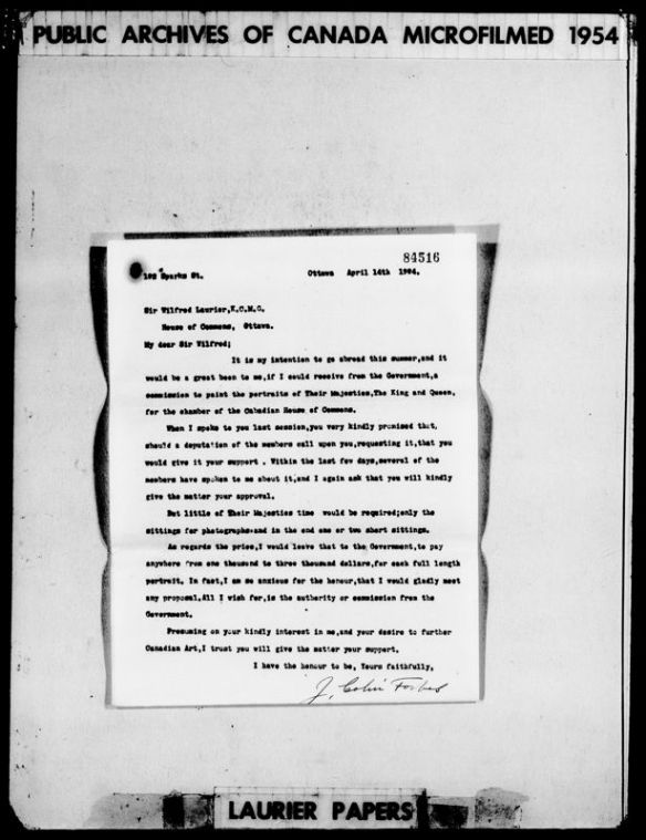 Black-and-white photo of a typed page.