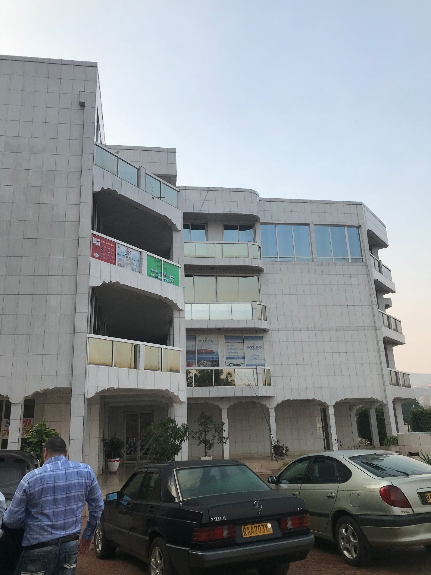 A colour photograph of an office building.