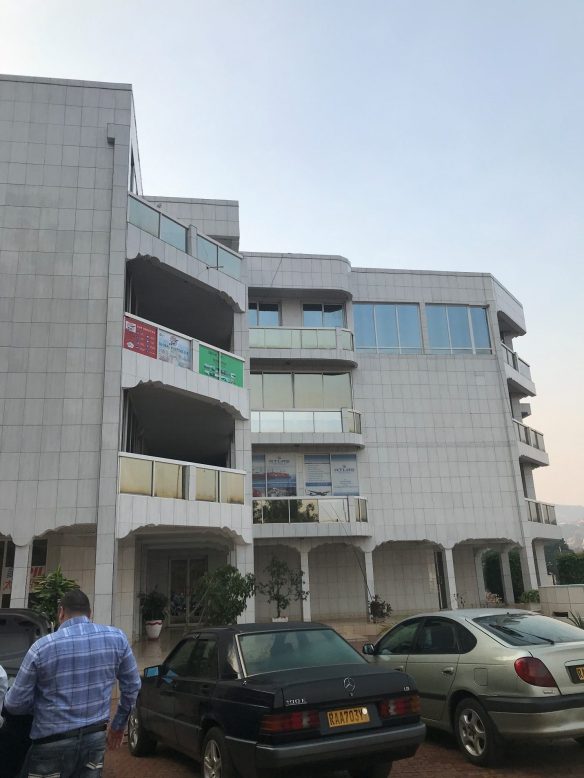 A colour photograph of an office building.