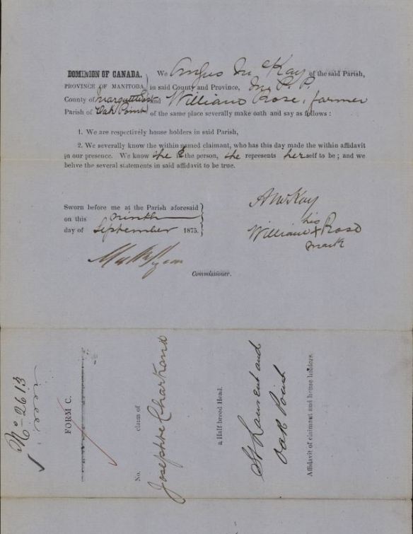 A handwritten and typed document