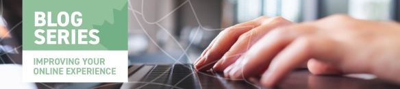 Image of fingers on a keyboard