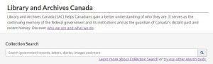 Census Search | Library and Archives Canada Blog