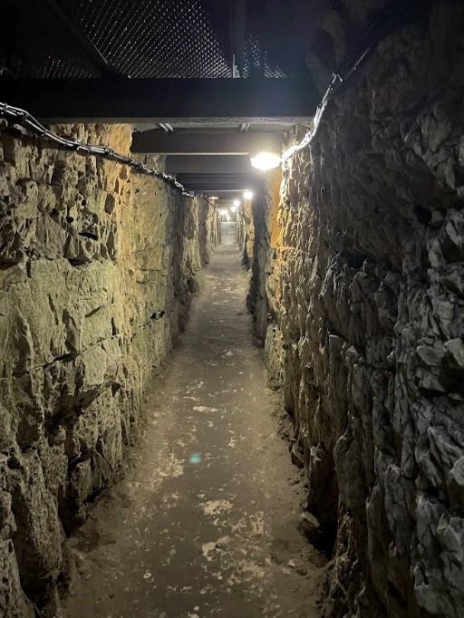 A tunnel at Vimy Ridge.