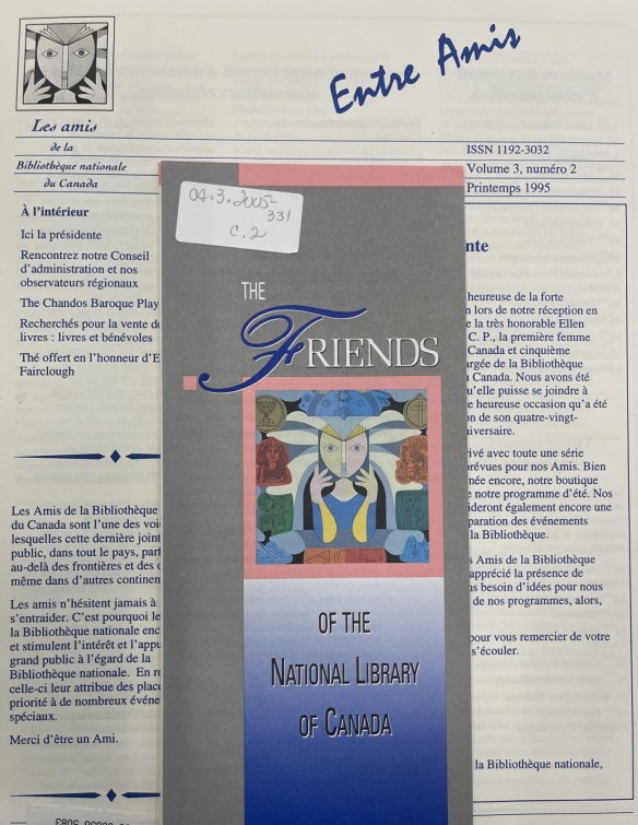 Page from a pamphlet with writing and the image of a logo.